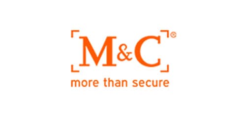 Logo de M&C more than secure